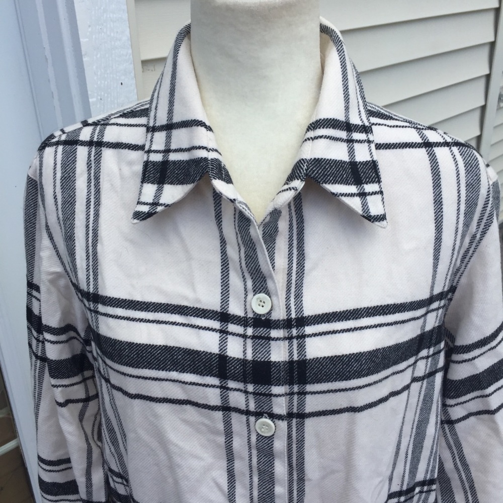 Liz Claiborne Wool Shirt Jacket. size M